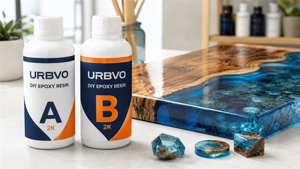 URBVO 2K DIY epoxy resin and finished resin craft